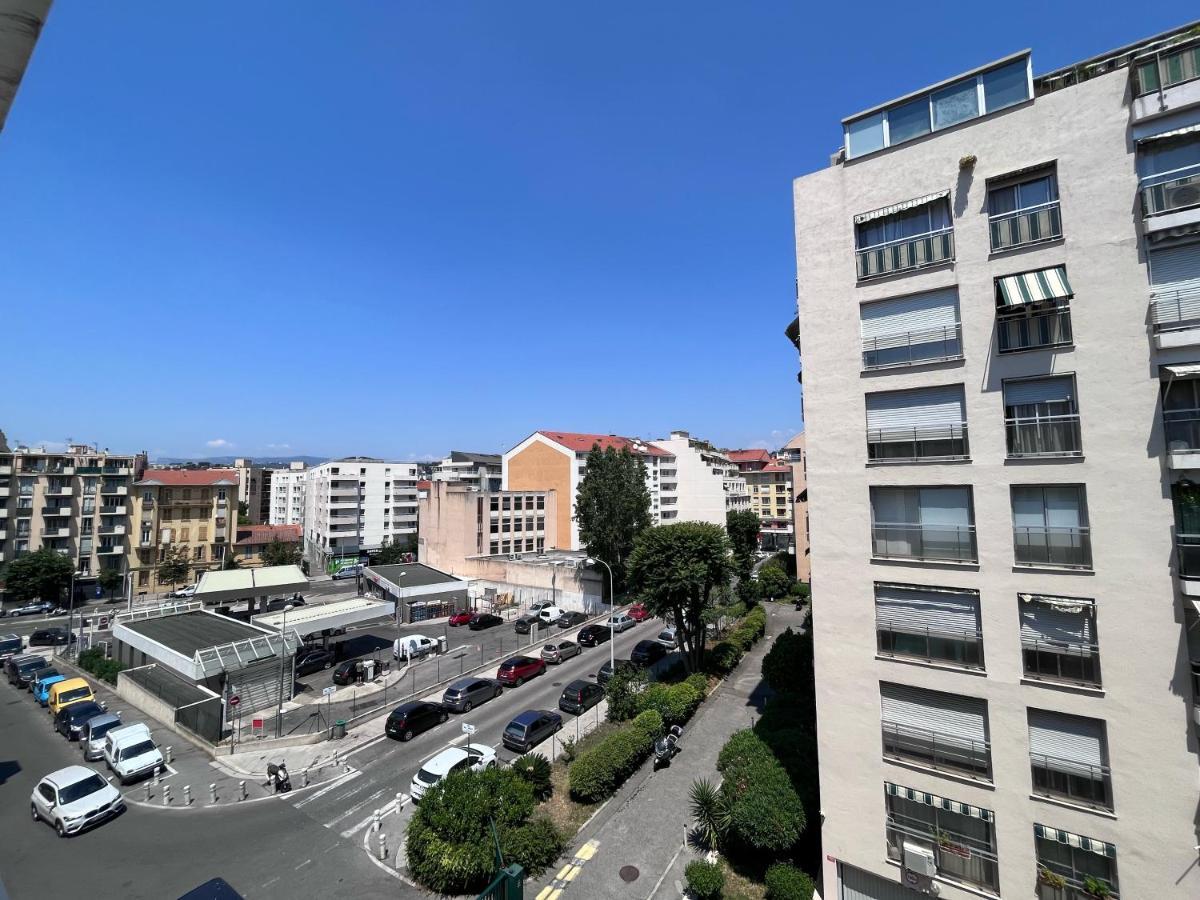 Studio Terrasse Et Parking Prive Nizza Exterior foto